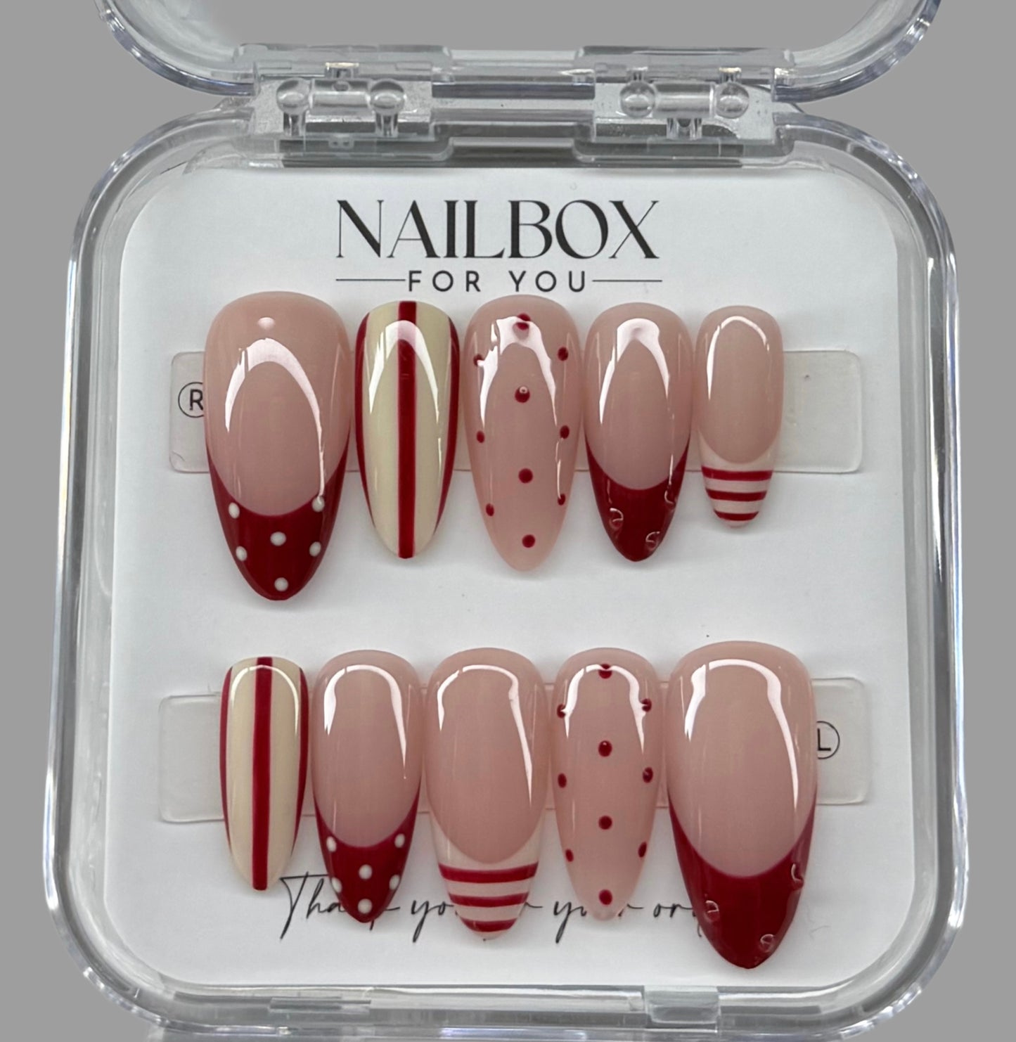 Ruby Stripe Polka Pop