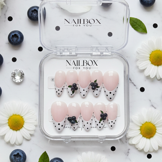 Blueberry Polka French - Gem Style